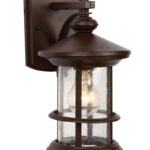 Decorative Lantern Type Outdoor Wall Lamp 1xe27-60w 110-240v.