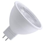 Dimeable Jcdr Led Spotlight (dimmable) 5w / Gu5.3, Megalite Brand, Light Tone In (6000k) Emits 450lm B.angle36Â °