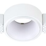Ceiling Spot Trimless White Recessed Lightsource For Gu10