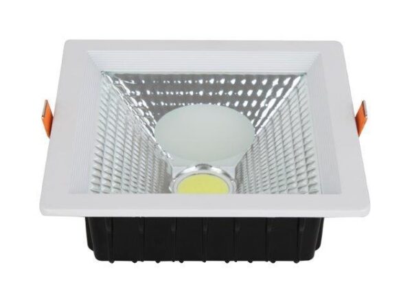 Ceiling Lamp Led Downlight 18w 1800lm 6500k 110 / 277v Dimensions: W-190mm H-24mm.