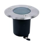 Floor Lamp (recessed) 1xmr16-50w (spotlight Not Included) 110-130v Ip65 60hz. Brand Genova.