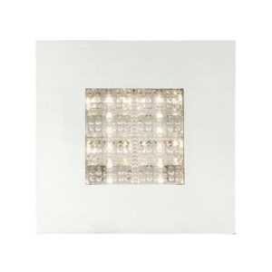 Led Wall Lamp 9.6w 1000lm 4000k 110 / 240v 50-60hz Dimensions: L200mm W-200mm Finished In White Color.