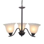 Classic Pendant Ceiling Lamp 3xe27- 60w 110-240v.