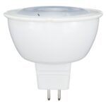 Dimeable Jcdr Led Spotlight (dimmable) 5w / Gu5.3, Megalite Brand, Light Tone In (3000k) Emits 450lm B.angle36Â °