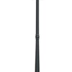 Outdoor Floor Lamp Type Lantern 1xe27 100w (not Included) 110 / 240v 50-60hz Dimensions: H-520mm H-190mm Finished In Black Color.