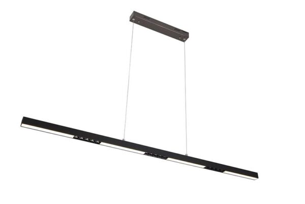Modern Decorative Pendant Led Lamp With Matt Black Finish