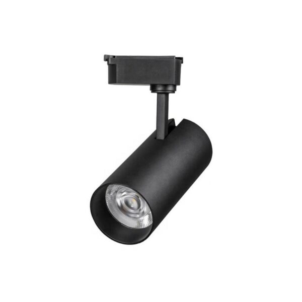 Led Rail Spot, 20w -emite 2000lm Cct Switching / 30k, 40k, 60k With 36Â ° Angle 90-305v