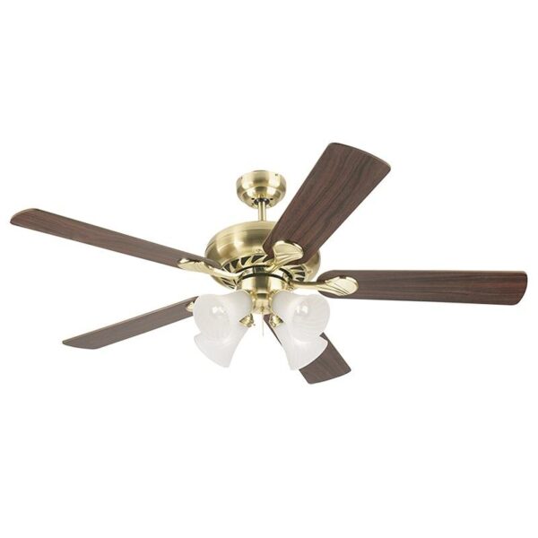 Westinghouse Brand 52 "ceiling Fan, Satin Bronze Finish, 5 Reversible Mdf Blades