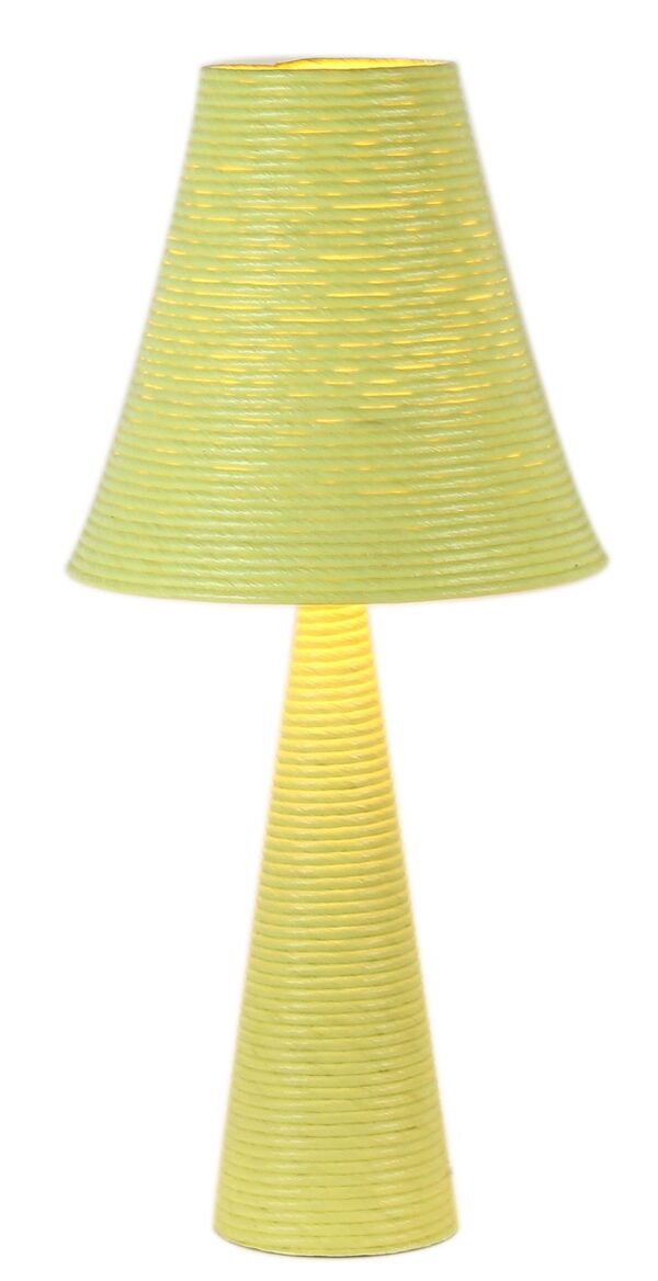 Yellow Table Lamp Using E27