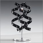 Table Lamp Brand Metallux Italia, Astro Collection, Black Color