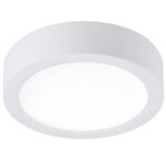 Ceiling Lamp Led 6w 3000k 600lm 110-240v 50-60hz White Finish Dimensions: 114x36mm Brand Lightsource.