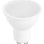 Gu10-6w Led Spotlight, Megalite Brand, With Built-in Motion Sensor System, Light Hue (3000k) Emits 500lm